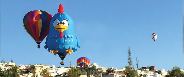 Balão da Galinha Pintadinha participa do “Festival Internacional del Globo 2015”